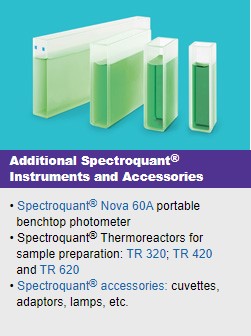 Additional Spectroquant Instruments and Accessories